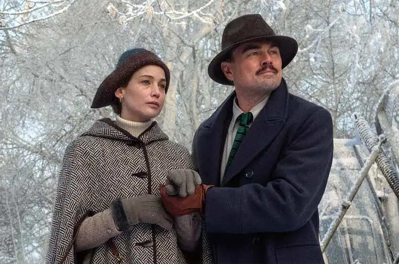 लियोनार्डो डीकैपरियो और जेनिफर लॉरेंस की नई फिल्म का फर्स्ट लुक जारी