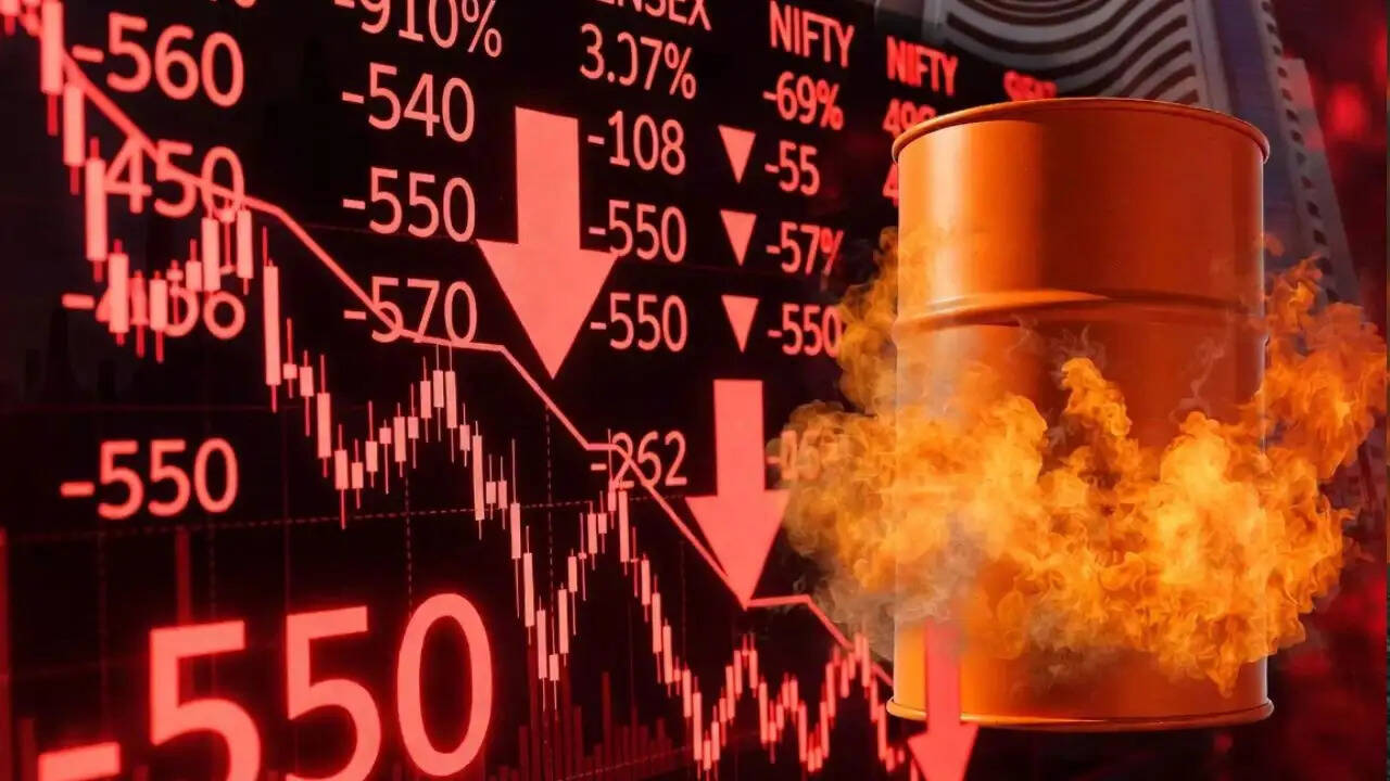 भारतीय शेयर बाजार में गिरावट: वैश्विक तनाव और तेल की कीमतों का प्रभाव