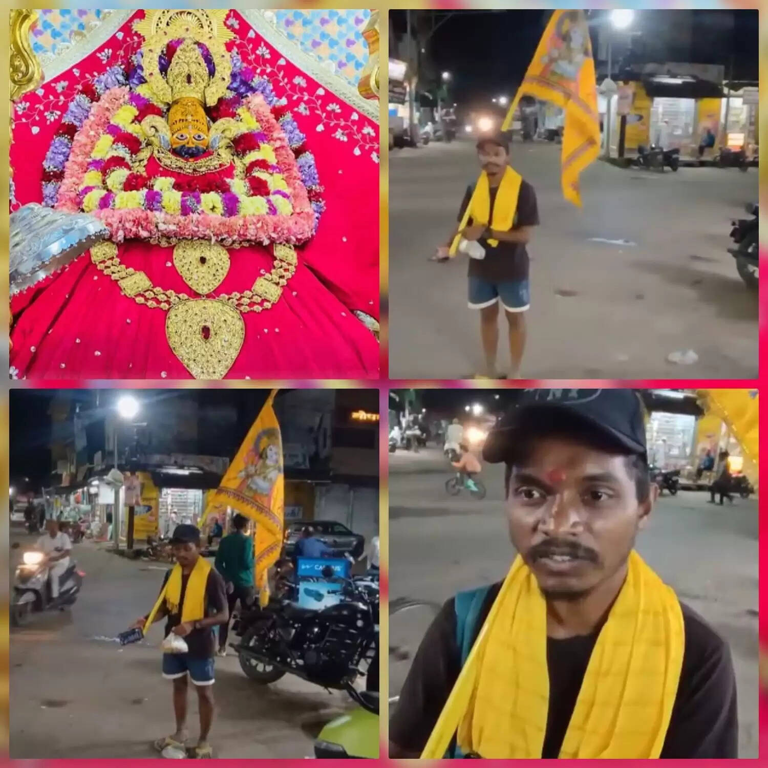 हारे का सहारा, खांटू श्याम का दीवाना : अकेले पैदल निकला 1500 किलोमीटर की यात्रा पर