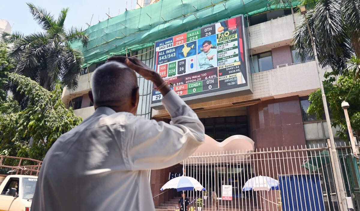 भारतीय शेयर बाजार में गिरावट, वैश्विक तनाव का असर