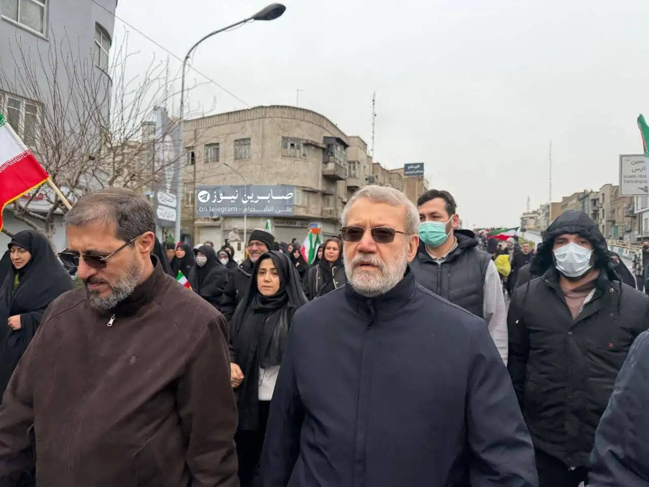 ईरान में कुद्स डे पर राष्ट्रपति और सुरक्षा सचिव की जनता के बीच उपस्थिति