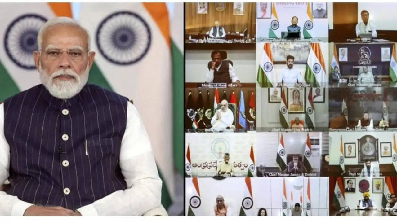 प्रधानमंत्री मोदी की मुख्यमंत्रियों के साथ वर्चुअल बैठक: आर्थिक स्थिरता और नागरिक सुरक्षा पर जोर