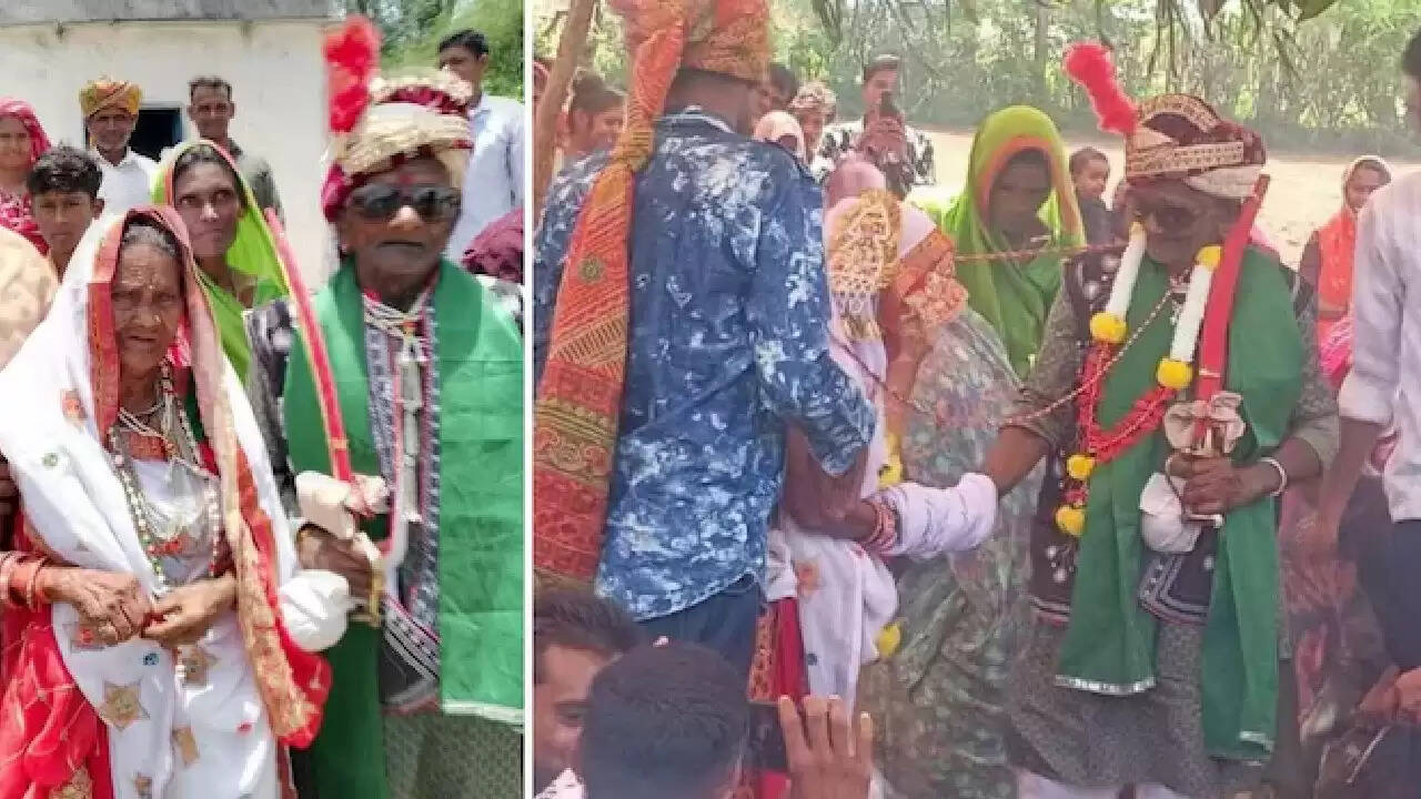 राजस्थान में 70 साल बाद बुजुर्ग जोड़े ने की शादी, प्रेम की अनोखी कहानी
