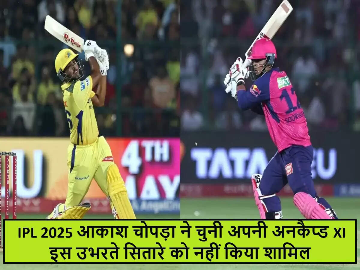 आकाश चोपड़ा की अनकैप्ड XI: IPL 2025 के लिए युवा खिलाड़ियों का चयन