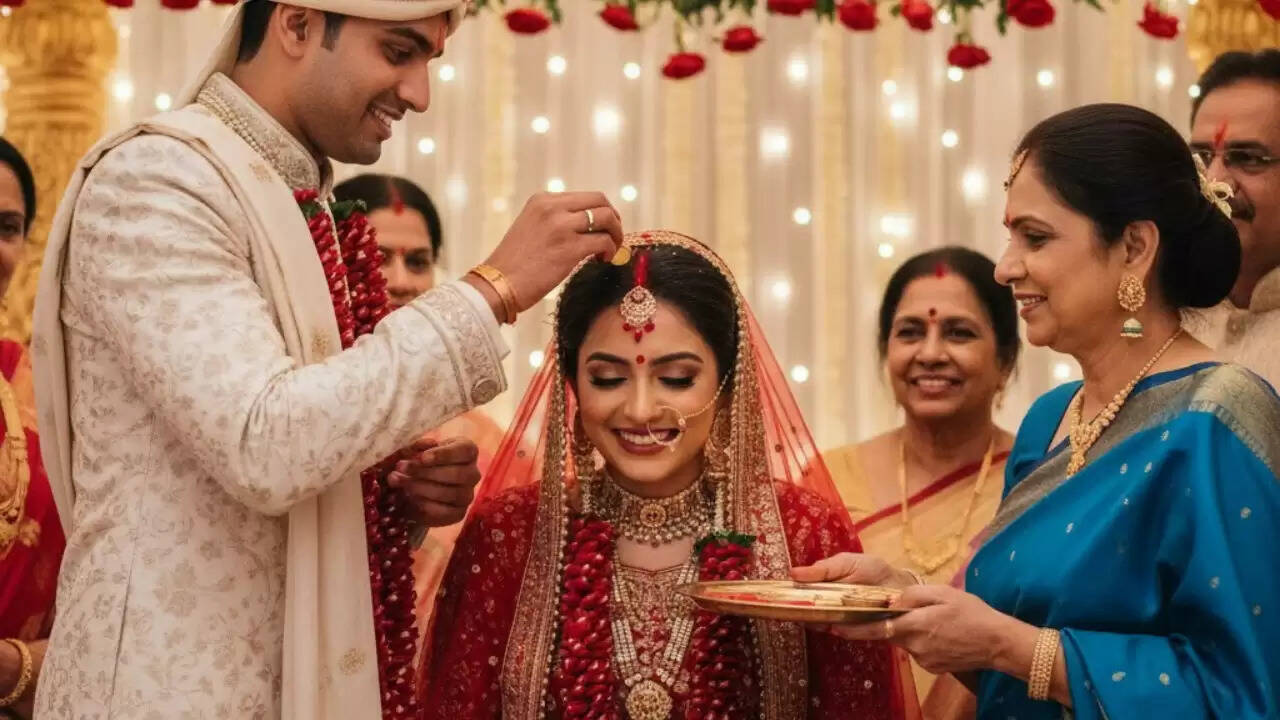 हिंदू विवाह में सिंदूर का महत्व: तीन बार भरने की परंपरा