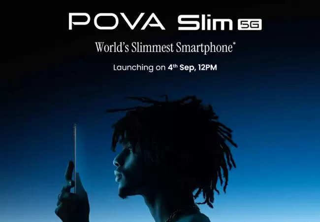 Tecno Pova Slim 5G: दुनिया का सबसे पतला स्मार्टफोन भारत में लॉन्च होने को तैयार