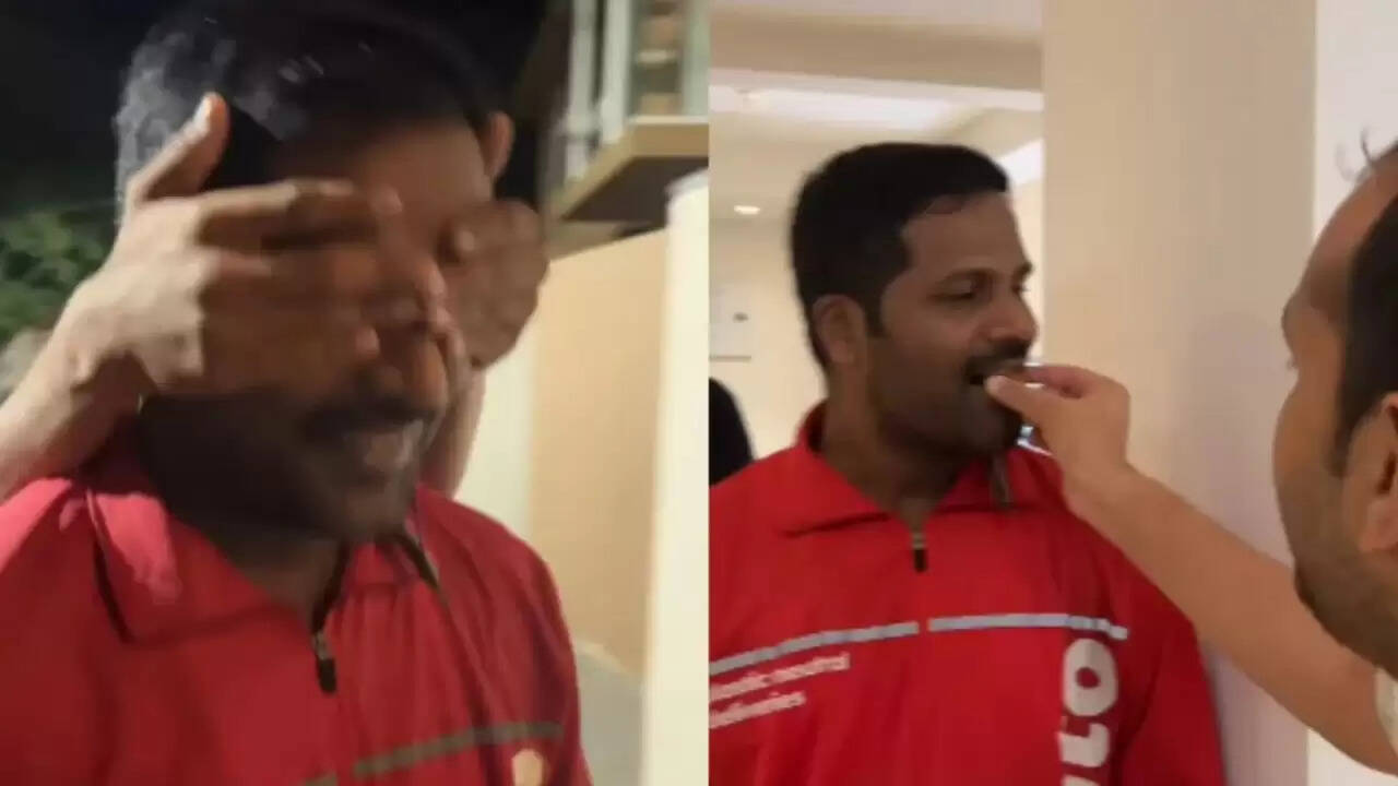 Zomato डिलीवरी मैन के लिए सरप्राइज बर्थडे पार्टी: इंसानियत की मिसाल