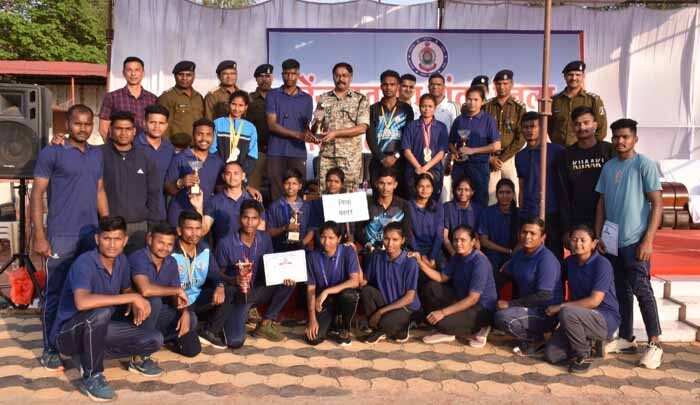 जगदलपुर : अंतरजिला पुलिस खेल प्रतियोगिता में कोंडागांव प्रथम व कांकेर द्वितीय स्थान पर रहा