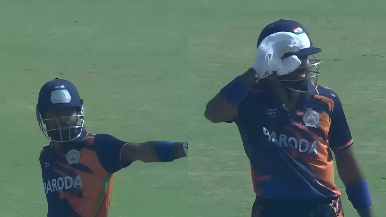 हार्दिक पांड्या का धमाकेदार शतक, बड़ौदा को संकट से निकाला