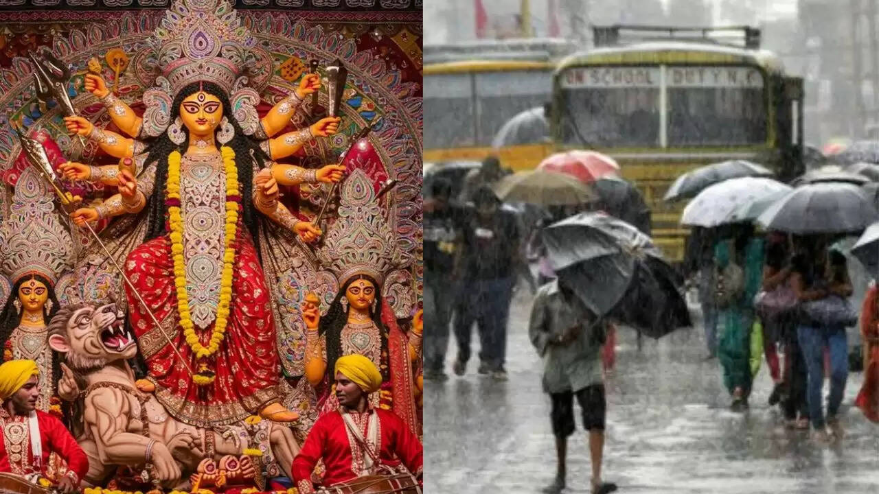 झारखंड में दुर्गा पूजा पर बारिश की संभावना, मौसम विभाग ने जारी किया अलर्ट