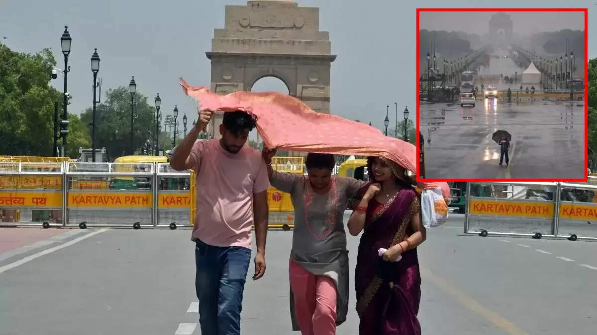 दिल्ली-NCR में उमस भरी गर्मी से राहत की उम्मीद, मौसम विभाग का अलर्ट
