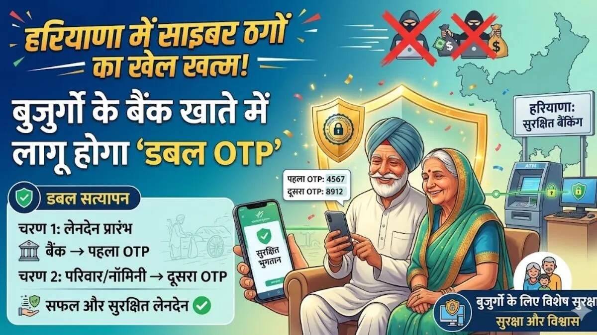 हरियाणा में बुजुर्गों की सुरक्षा के लिए नया साइबर सुरक्षा उपाय