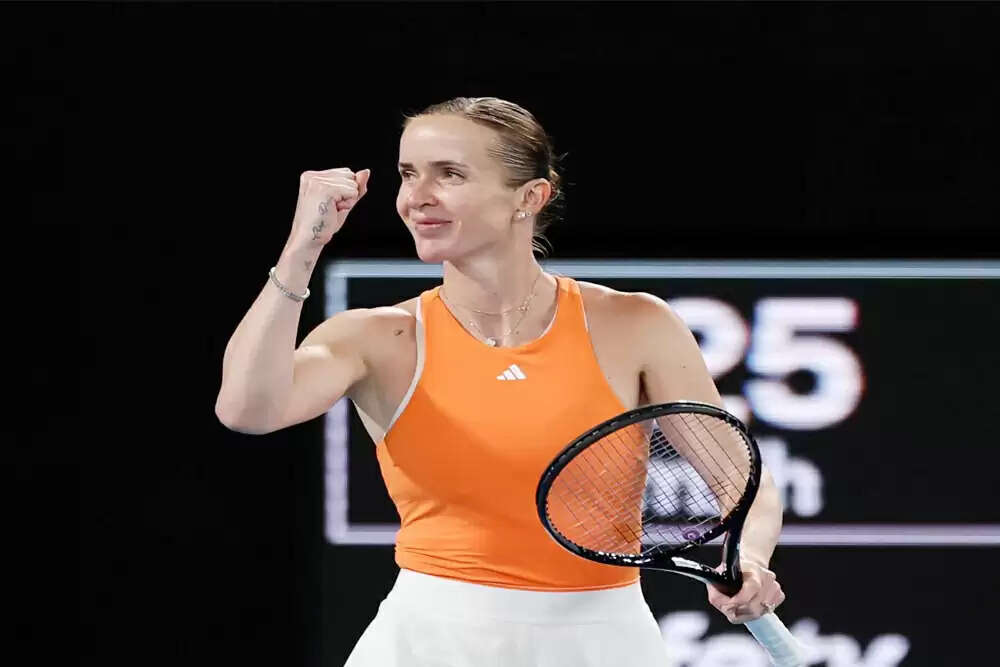 एलिना स्वितोलिना ने ऑस्ट्रेलियन ओपन 2026 में सेमीफाइनल में जगह बनाई