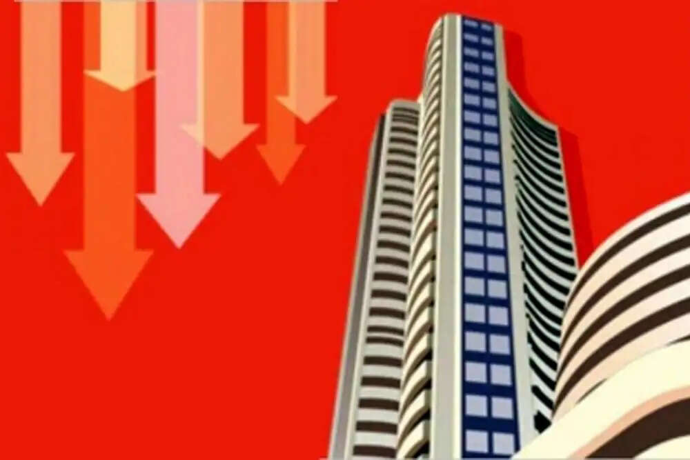 भारतीय शेयर बाजार में भारी गिरावट, सेंसेक्स और निफ्टी में 3% से अधिक की कमी