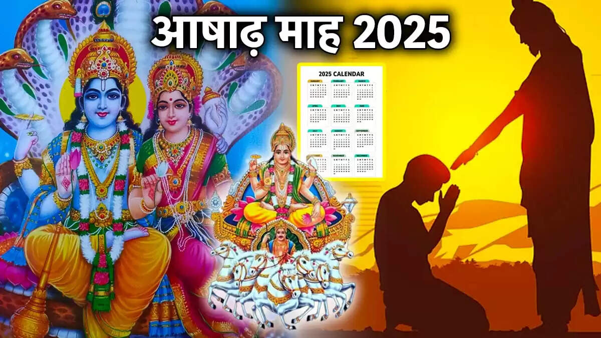 आषाढ़ माह 2025: व्रत, त्योहार और ग्रह गोचर की जानकारी
