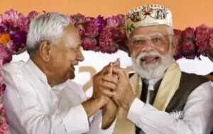 प्रधानमंत्री मोदी का बिहार चुनाव जीतने का जश्न, भाजपा मुख्यालय में संबोधन