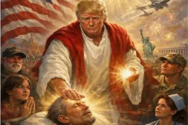 डोनाल्ड ट्रंप ने पोप लियो XIV पर किया तीखा हमला, खुद को ईसा मसीह के रूप में पेश किया