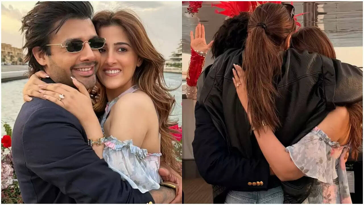 नुपुर सेनन ने सगाई की, स्टेबिन बेन के साथ साझा की खूबसूरत तस्वीरें