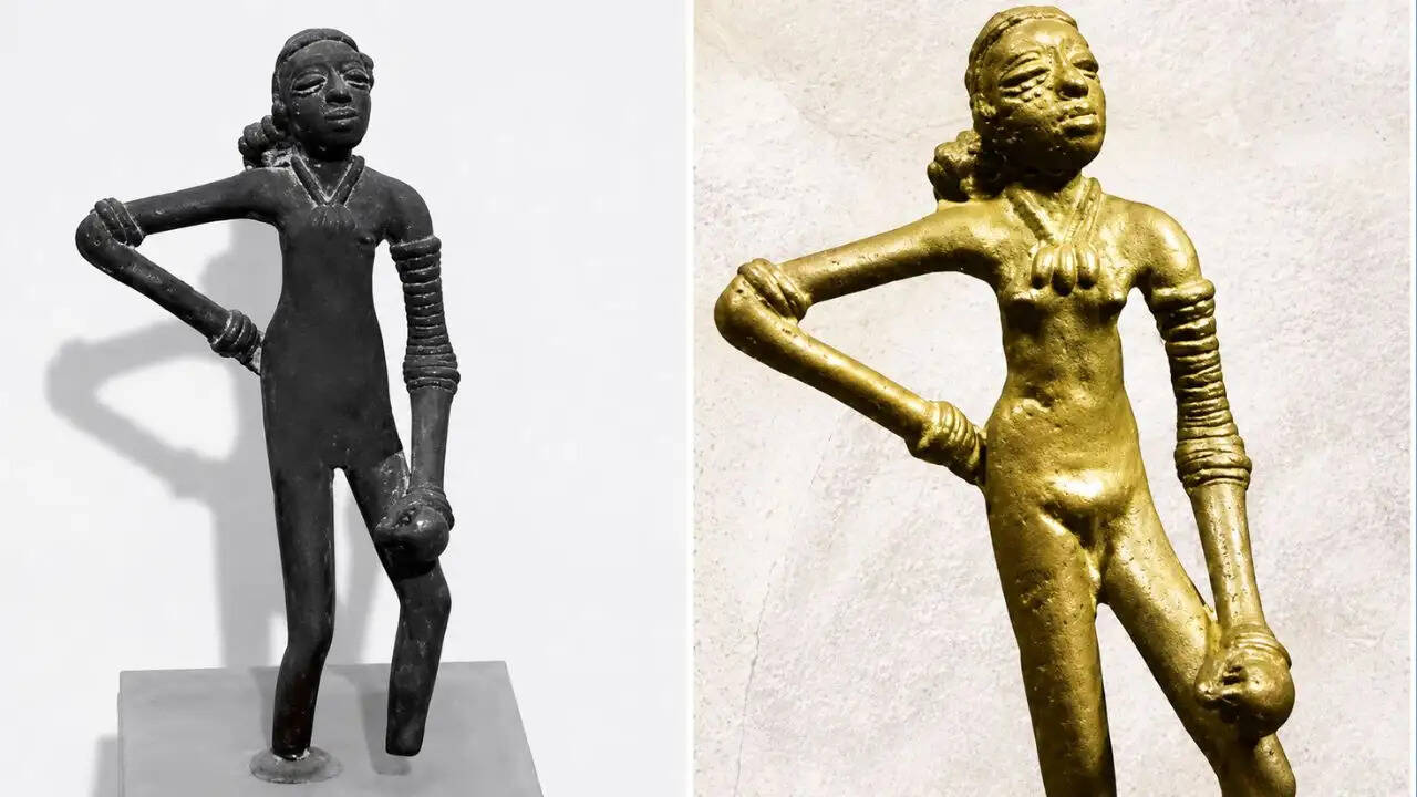 NCERT ने 'नृत्य करती लड़की' की मूर्ति को कपड़े पहनाने का किया फैसला