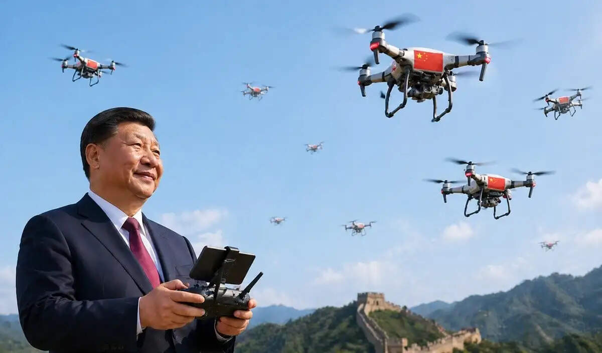 चीन का नया एटलस ड्रोन सिस्टम: भविष्य की युद्ध रणनीतियों में बदलाव