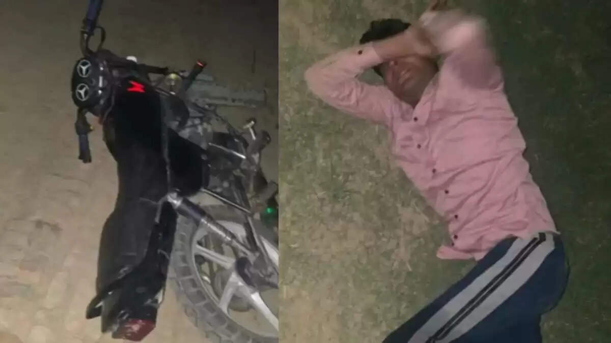 गाजियाबाद में मुठभेड़ के दौरान हत्या के आरोपी की गिरफ्तारी