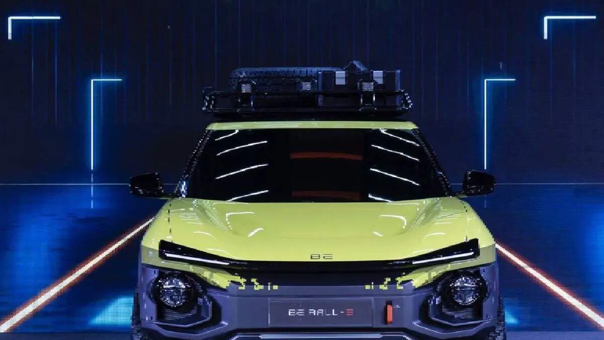 महिंद्रा BE Rall-E इलेक्ट्रिक SUV का टीज़र जारी, 26 नवंबर को होगी लॉन्च