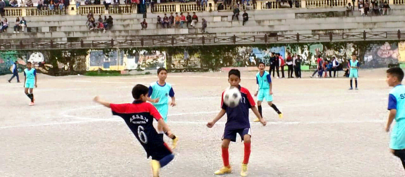 फुटबॉल टूर्नामेंट : सैनिक स्कूल घोड़ाखाल ने आरएसएसवी नैनीताल को हराया