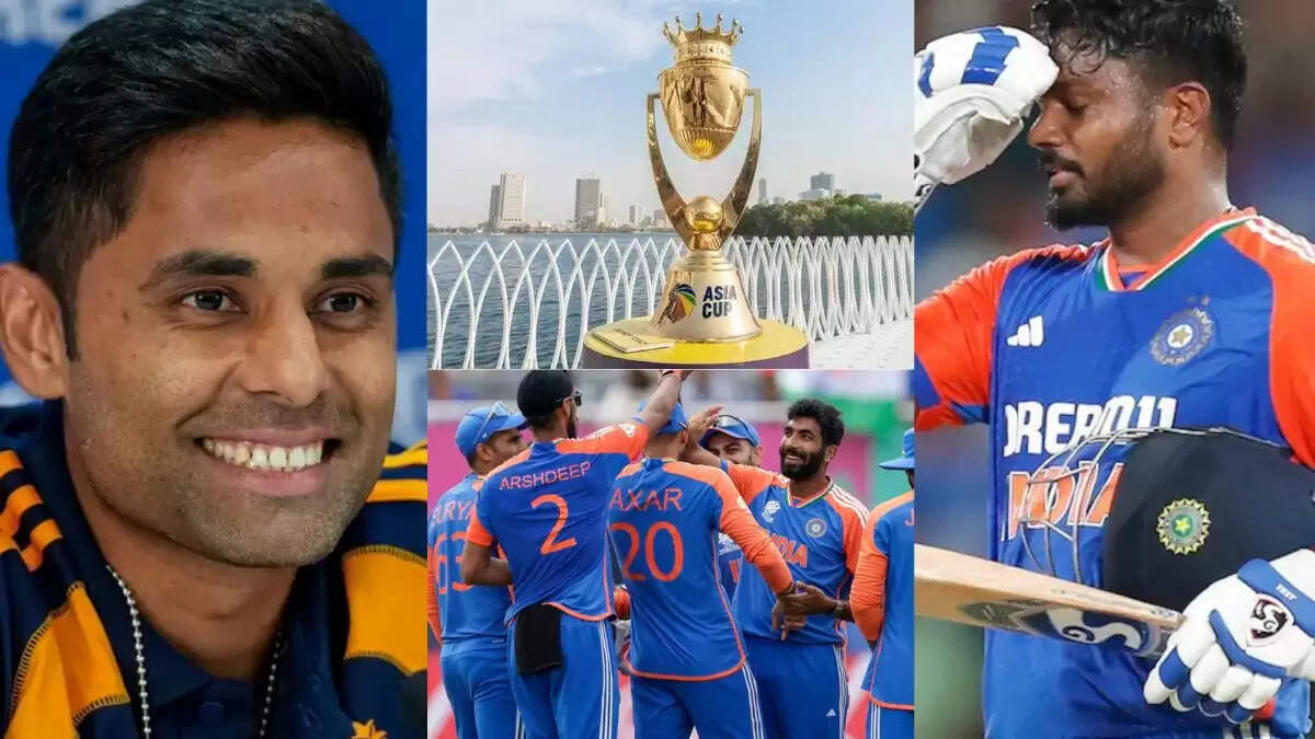 एशिया कप 2025 में संजू, रिंकू और हर्षित की अनुपस्थिति, जानें उनके विकल्प