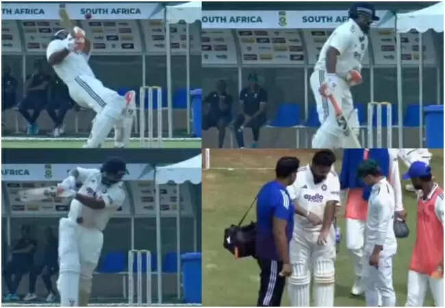 ऋषभ पंत फिर से चोटिल, दक्षिण अफ्रीका ए के खिलाफ मैच में आई परेशानी