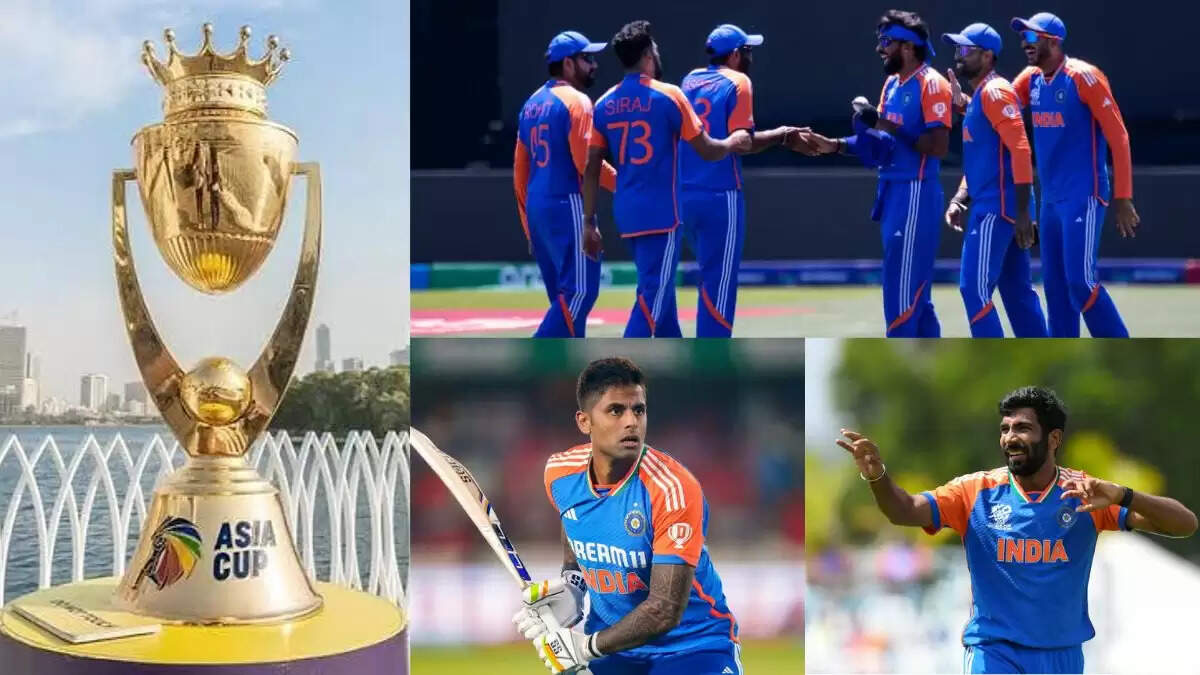 एशिया कप 2025 के लिए टीम इंडिया का संभावित स्क्वाड घोषित