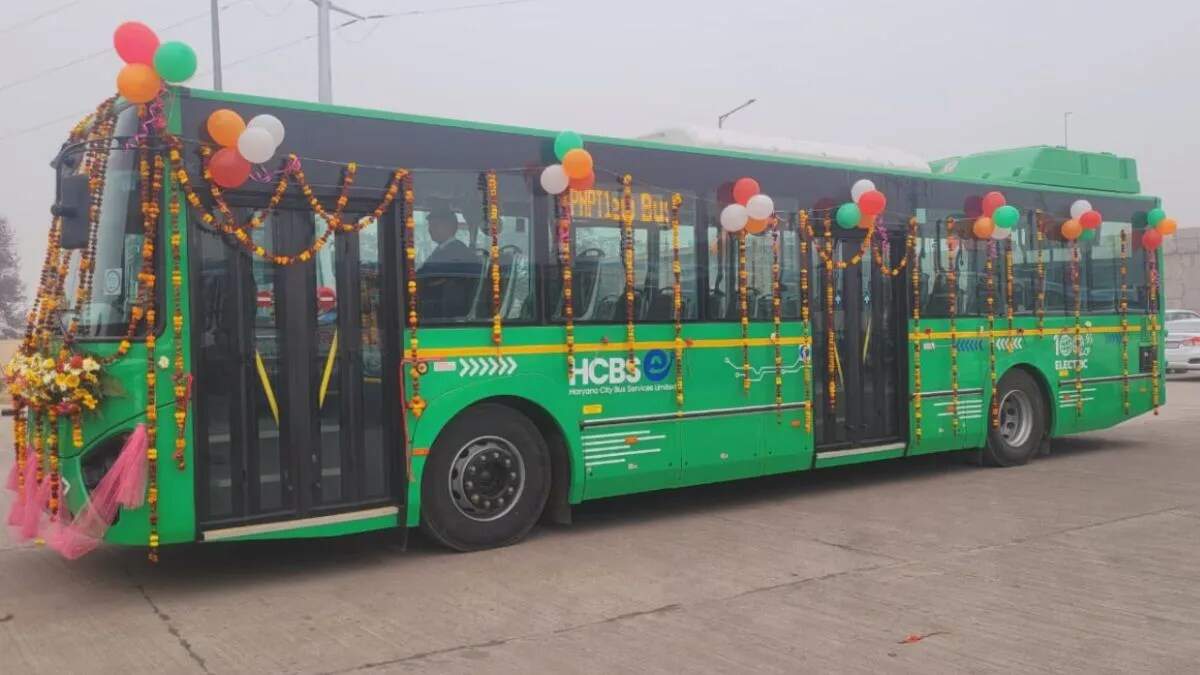 अंबाला में इलेक्ट्रिक बसों के रूट में बदलाव