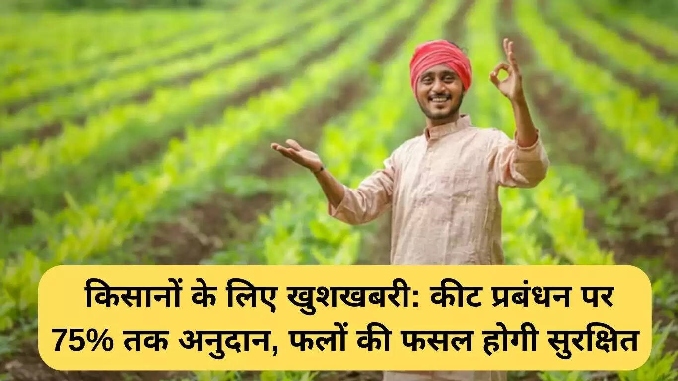 बिहार के किसानों के लिए कीट प्रबंधन योजना: 75% तक अनुदान