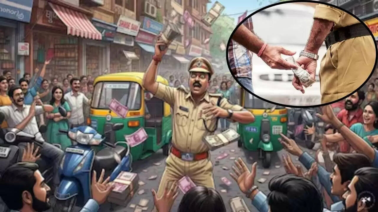 दिल्ली पुलिस के एएसआई को रिश्वत लेते रंगे हाथ पकड़ा गया