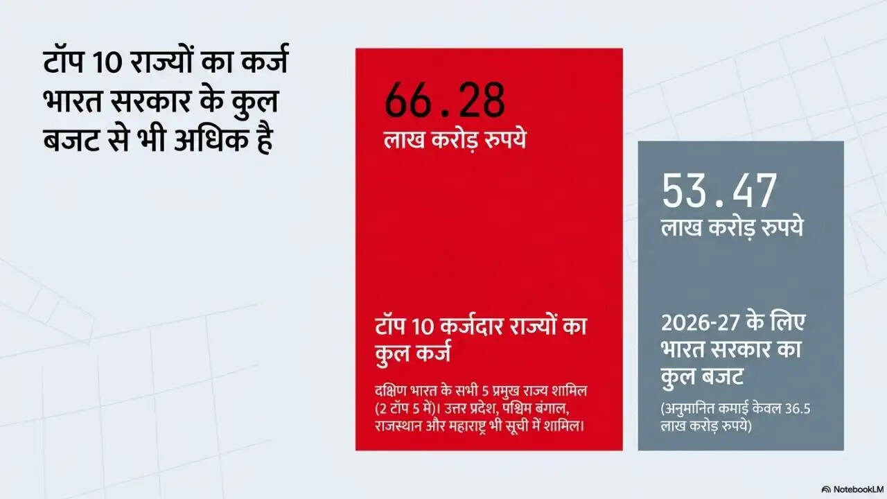 भारत के राज्यों का कर्ज: बढ़ती वित्तीय चुनौतियाँ