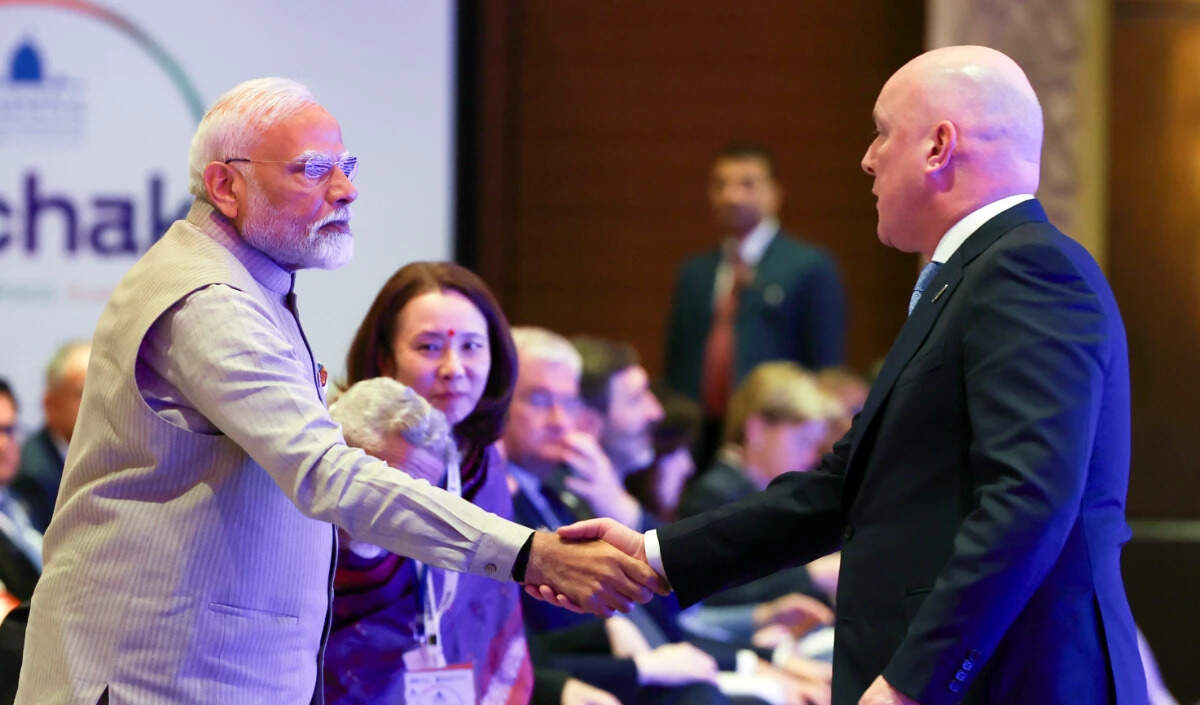 भारत और न्यूजीलैंड के बीच मुक्त व्यापार समझौते पर हुई बातचीत