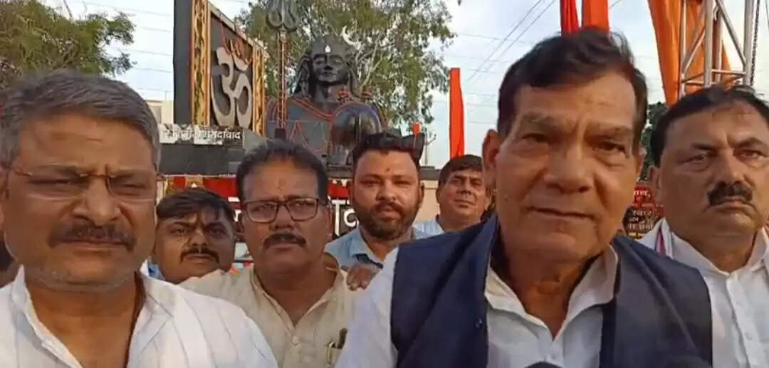 मुरादाबाद में 30 फीट ऊंची शिव मूर्ति का उद्घाटन, मंत्री ने विपक्ष पर साधा निशाना
