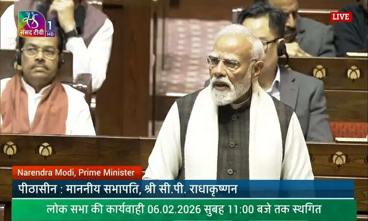 प्रधानमंत्री मोदी का संसद में धन्यवाद प्रस्ताव पर जोरदार संबोधन