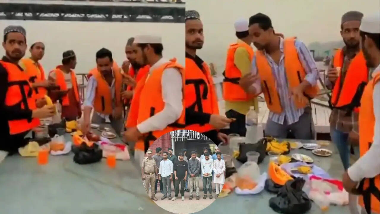 वाराणसी में इफ्तार पार्टी पर विवाद: गंगा में फेंके गए खाने के अवशेषों से भड़का रोष