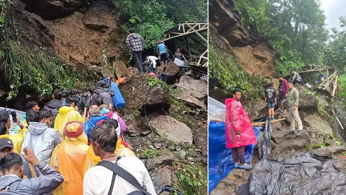 केदारनाथ यात्रा पर अस्थायी रोक: भूस्खलन के कारण मार्ग क्षतिग्रस्त