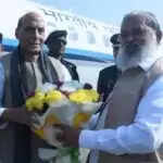 रक्षा मंत्री राजनाथ सिंह का अम्बाला में स्वागत, कुरुक्षेत्र में गीता महोत्सव में भागीदारी