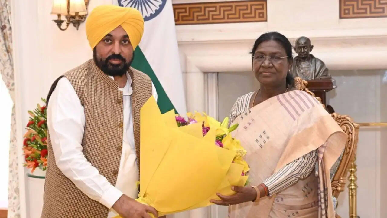 पंजाब की राजनीति में हलचल: मुख्यमंत्री भगवंत मान की राष्ट्रपति से मुलाकात