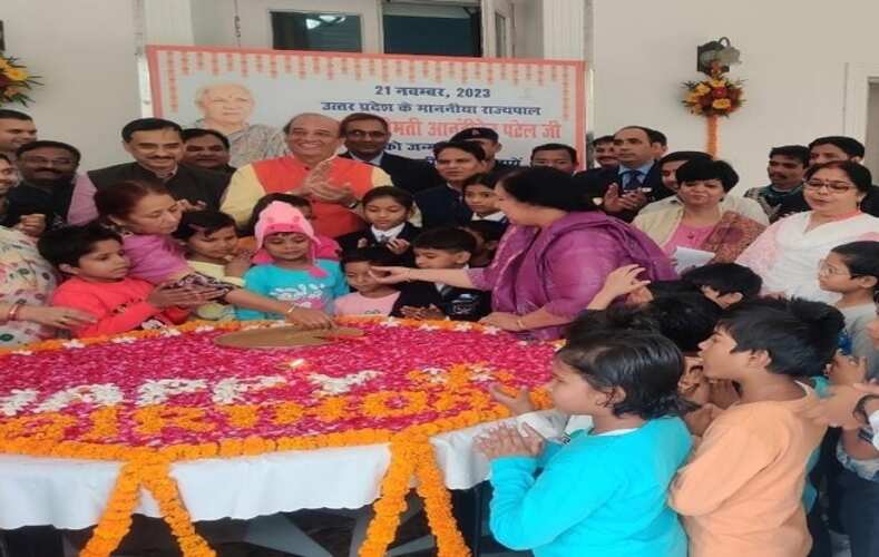 राजभवन में उत्साह और उमंग के साथ बच्चों ने मनाया राज्यपाल का जन्मदिन
