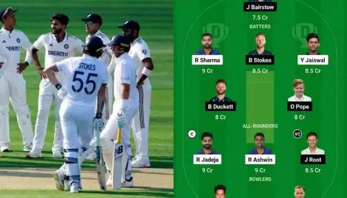भारत और इंग्लैंड के बीच टेस्ट सीरीज का चौथा मुकाबला: Dream11 टीम बनाने की रणनीति