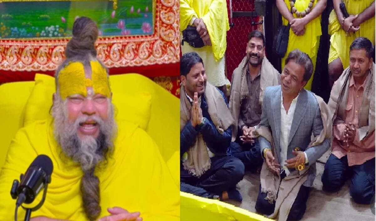 राजपाल यादव का प्रेमानंद जी महाराज से मजेदार मिलन, वीडियो हुआ वायरल