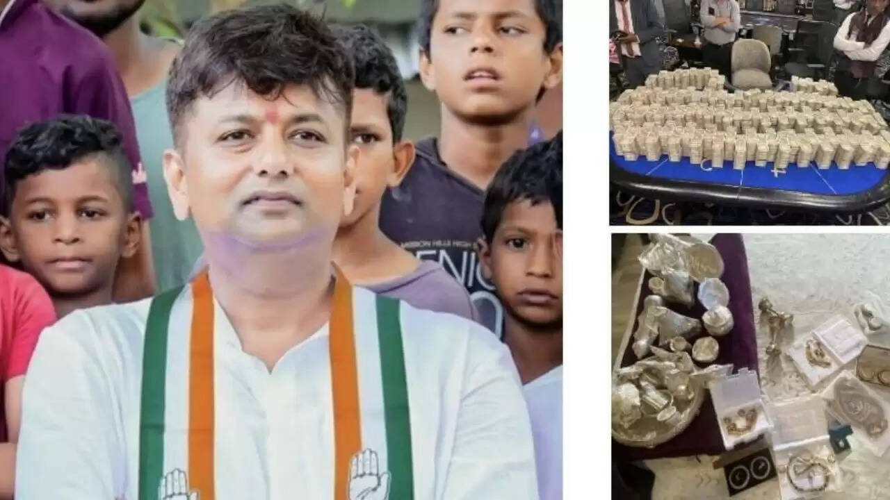 कर्नाटक में ED की छापेमारी: कांग्रेस विधायक के घर से बरामद हुए करोड़ों