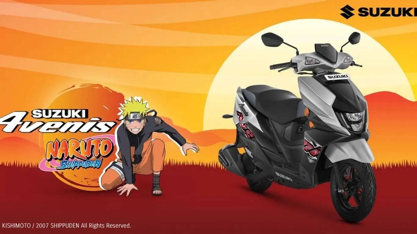 सुजुकी ने लॉन्च किया Avenis Naruto एडिशन, एनिमी प्रेमियों के लिए खास
