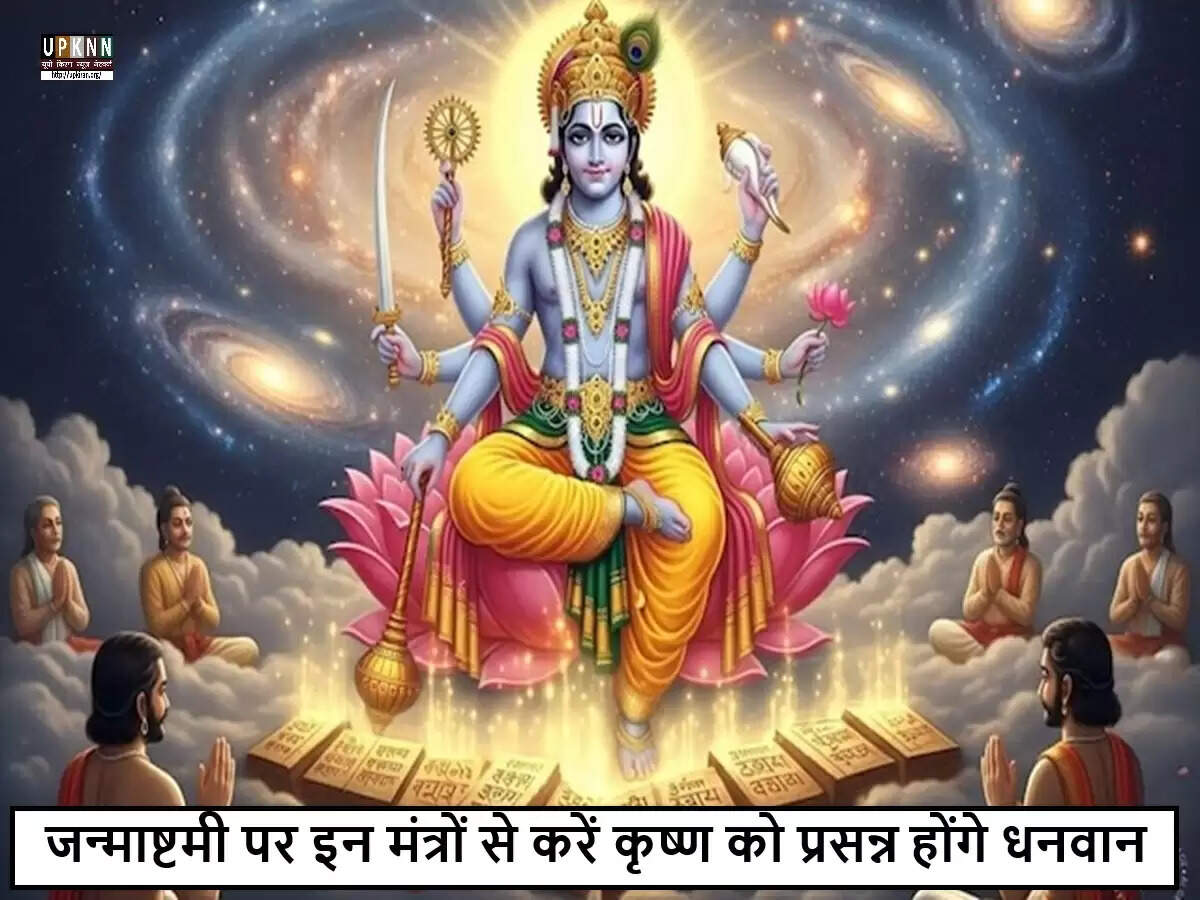 कृष्ण जन्माष्टमी 2025: मंत्र जाप के लाभ और विधि