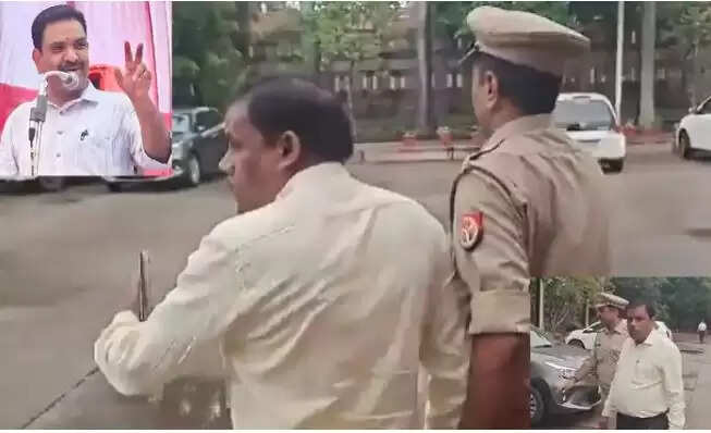 यूपी मंत्री ने निजी सचिव को किया गिरफ्तार, महिला कर्मी के साथ अश्लीलता का आरोप