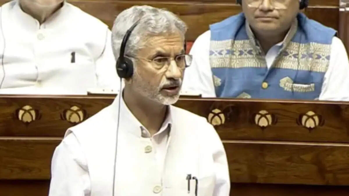 भारत ने ईरानी जहाज को दी पनाह, जयशंकर ने राज्यसभा में किया बड़ा खुलासा