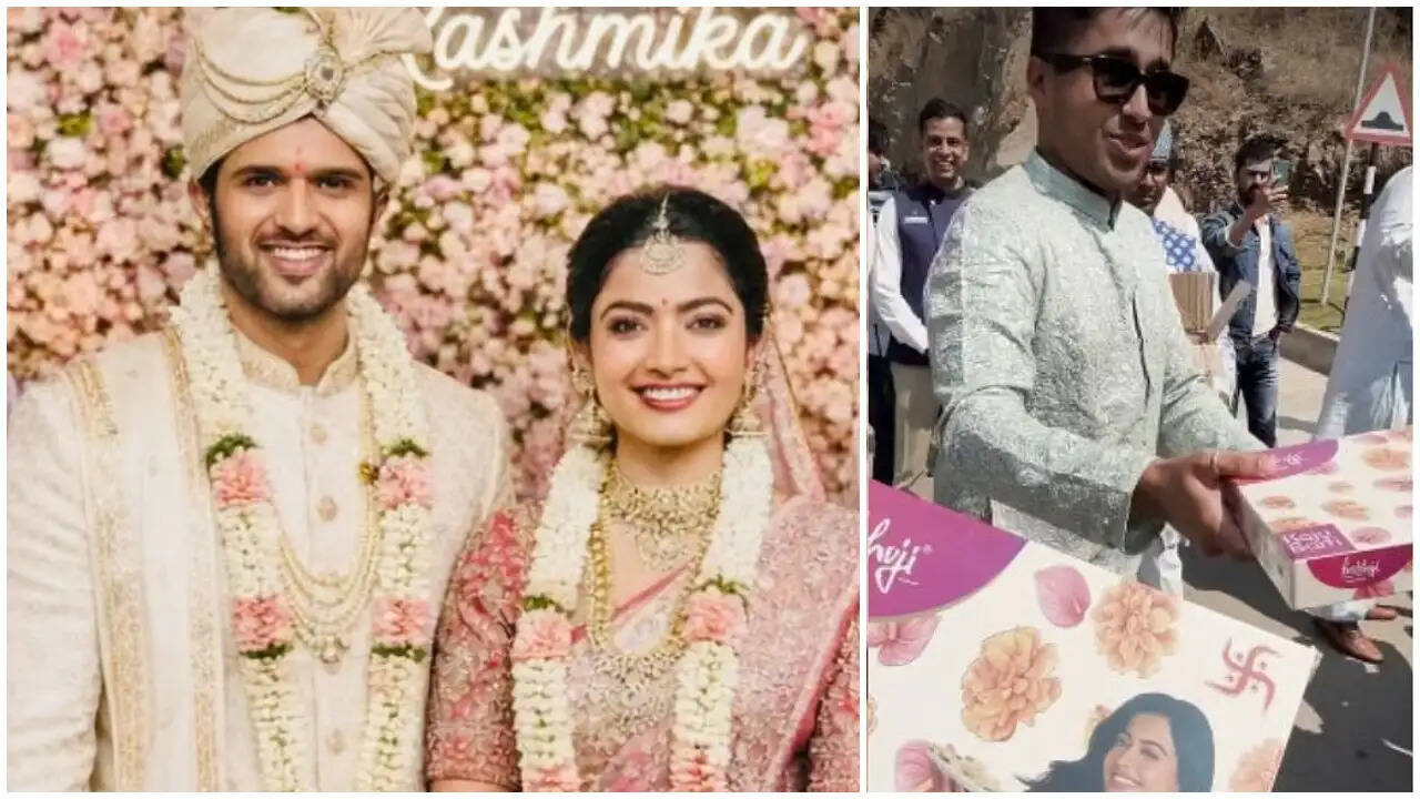 विजय देवरकोंडा और रश्मिका मंदाना की शादी का जश्न, वायरल हुआ खास वीडियो